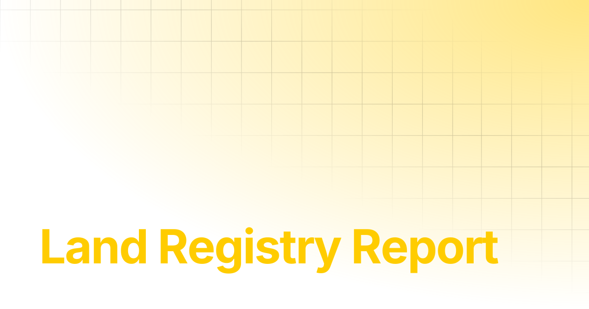 Land Registry Report | Fill Easy Docs